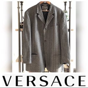 VERSACE Gianni Versace Coat - Tailored - Soft Wool